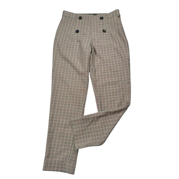 Scotch & Soda Anthropologie Far Far Away Maison Plaid Houndstooth Wool Blend‎ - Picture 1 of 15